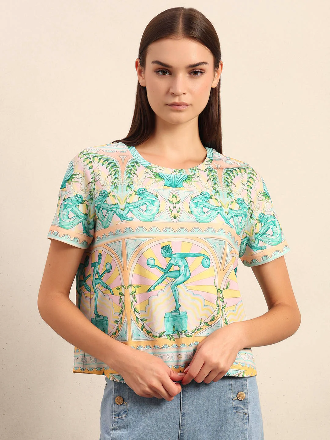 Art Printed T-Shirt - Image 2