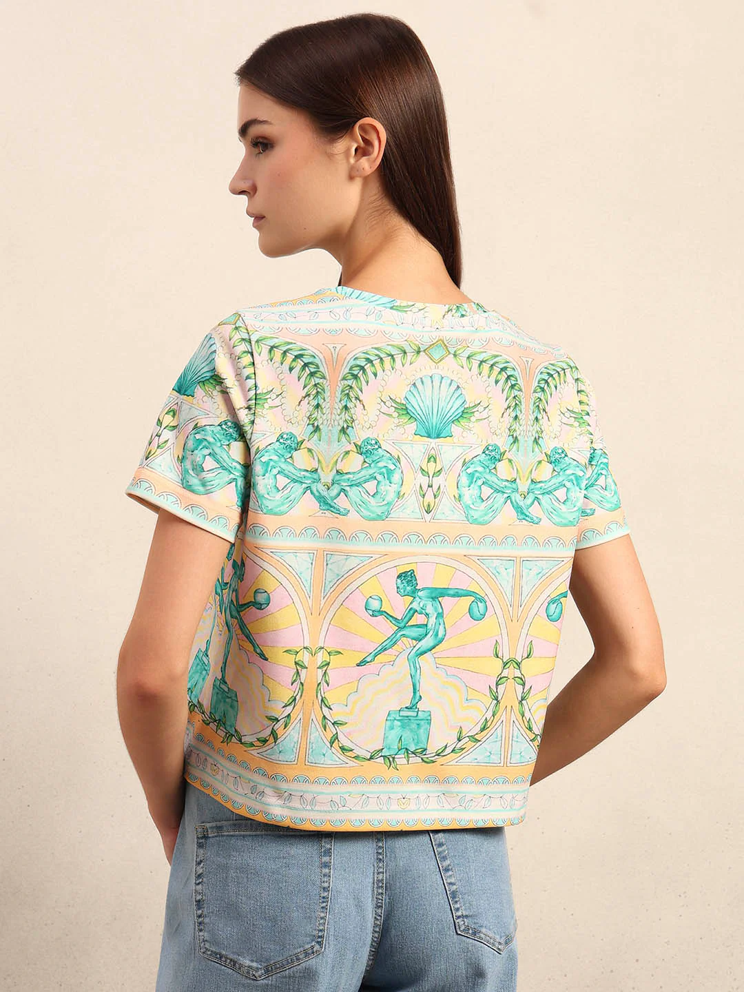 Art Printed T-Shirt - Image 4