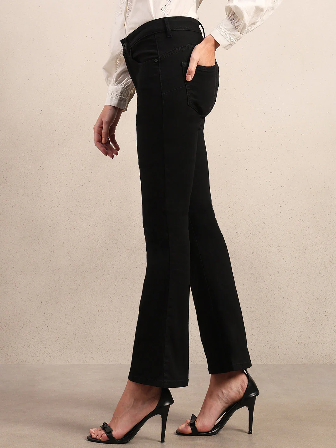 High Rise Bootcut Jeans - Image 3