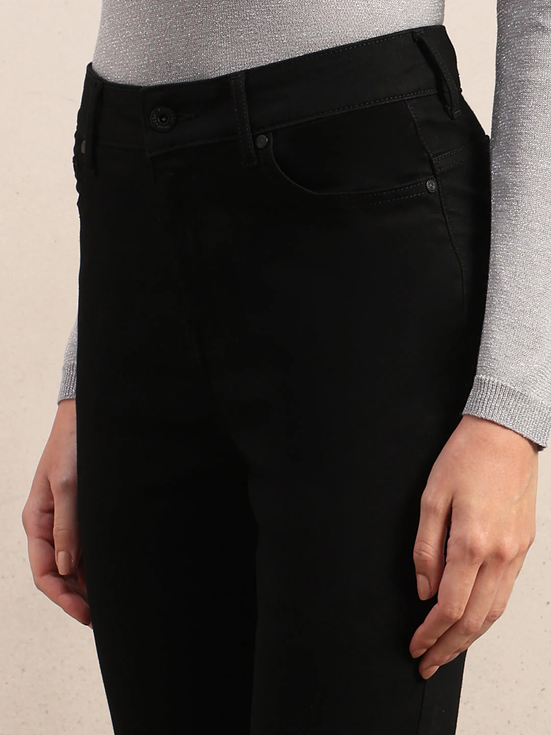 High Rise Skinny Fit Jeans - Image 8
