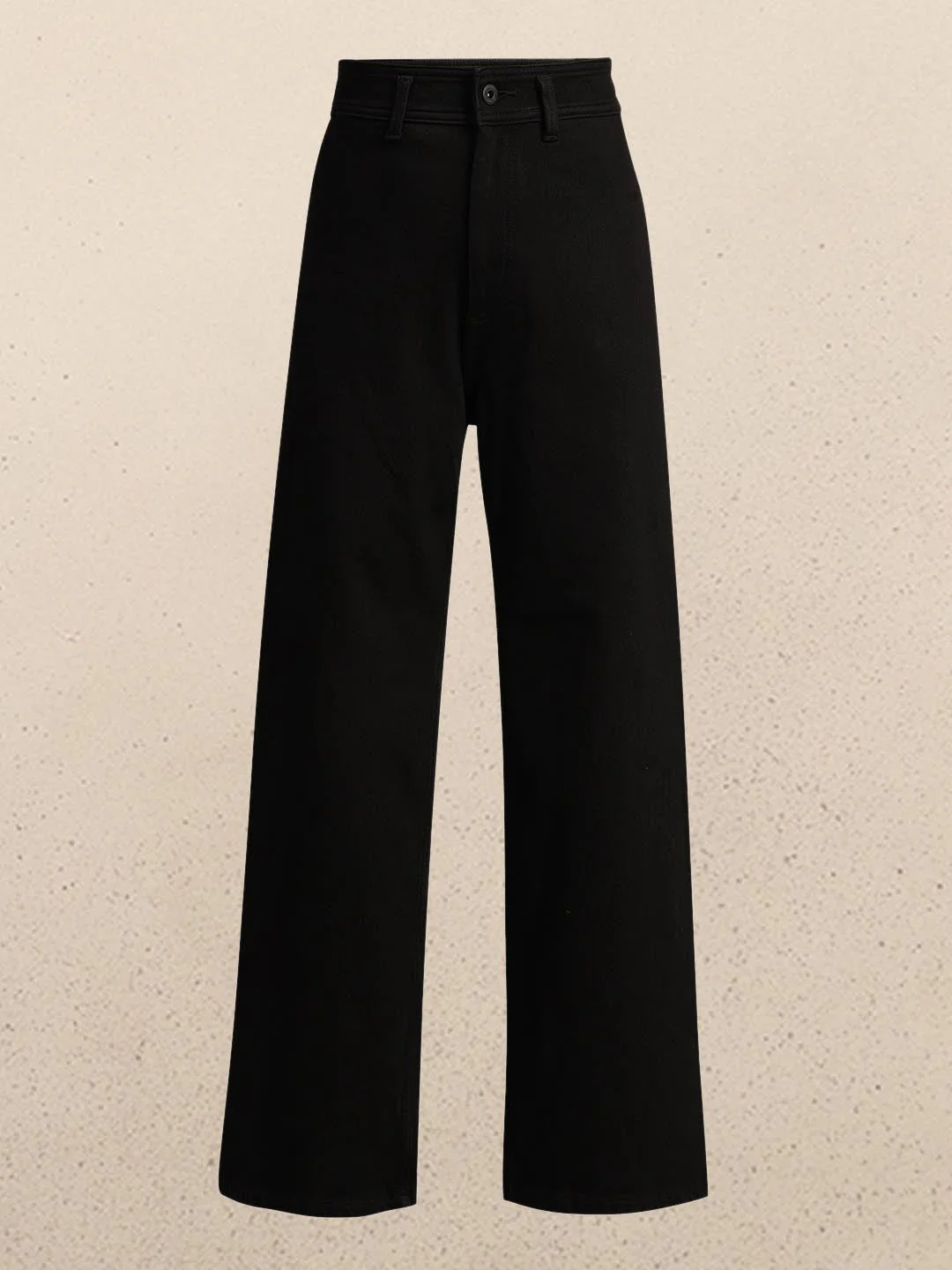Black Wide Leg Mid Rise Jeans - Image 7