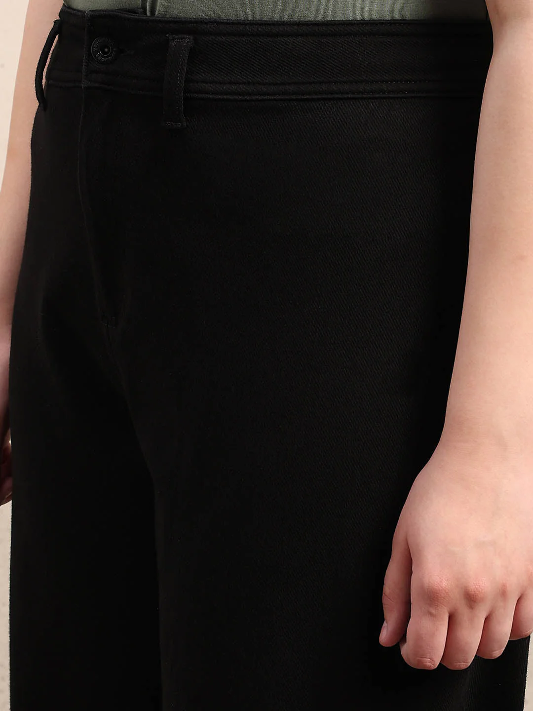 Curve High-Rise Black Flared Jeans - Image 8