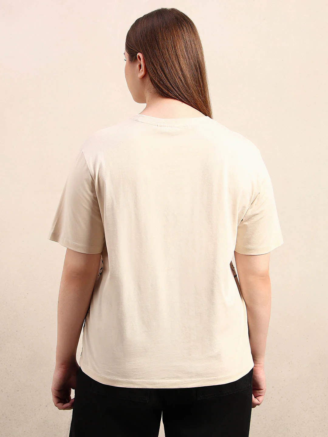 Curve Graphic Print T-Shirt - Image 4