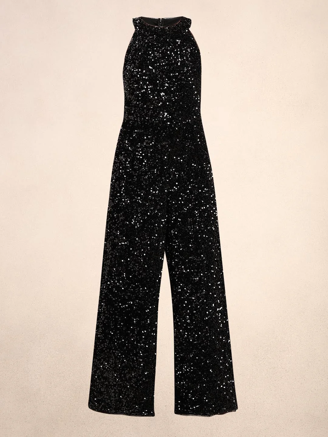 Black Emebellished Jumpsuit - Image 7