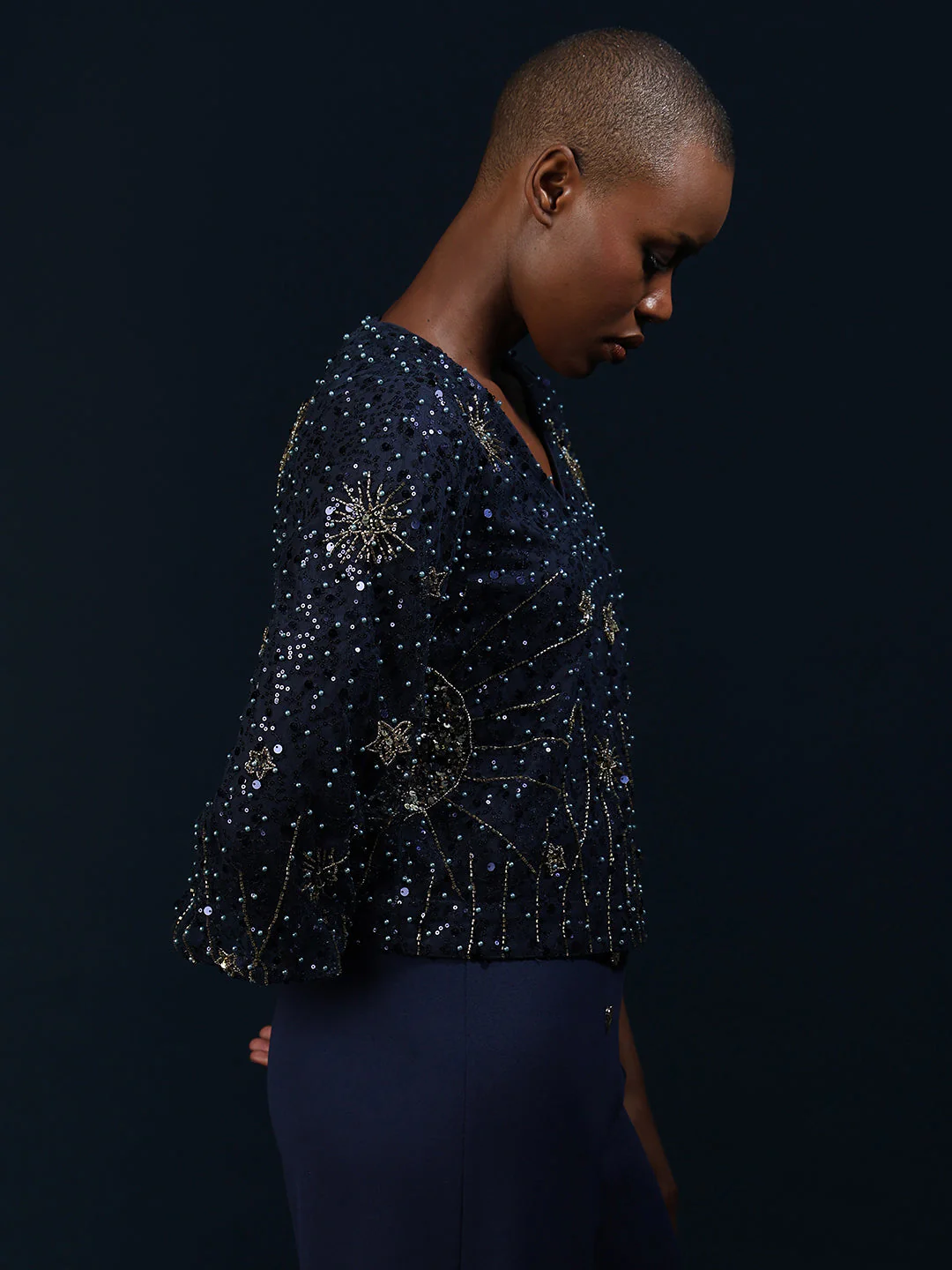 Marquee Sequin Embellished Top - Image 3