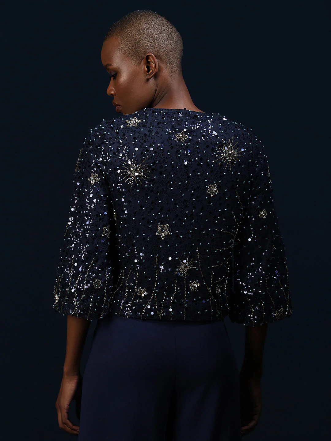 Marquee Sequin Embellished Top - Image 4