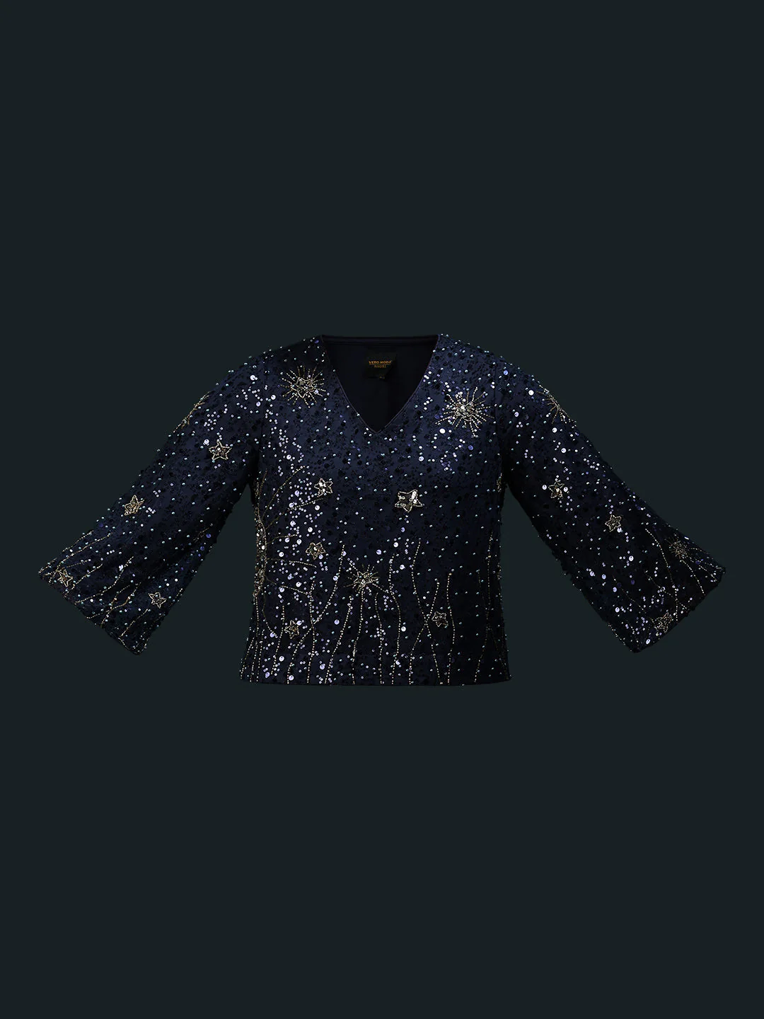Marquee Sequin Embellished Top - Image 7