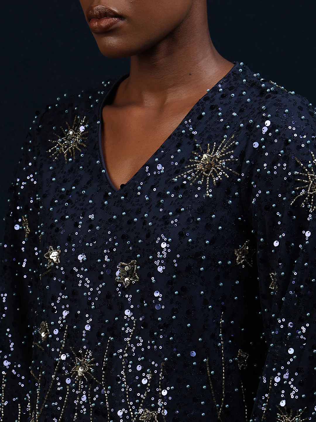 Marquee Sequin Embellished Top - Image 8