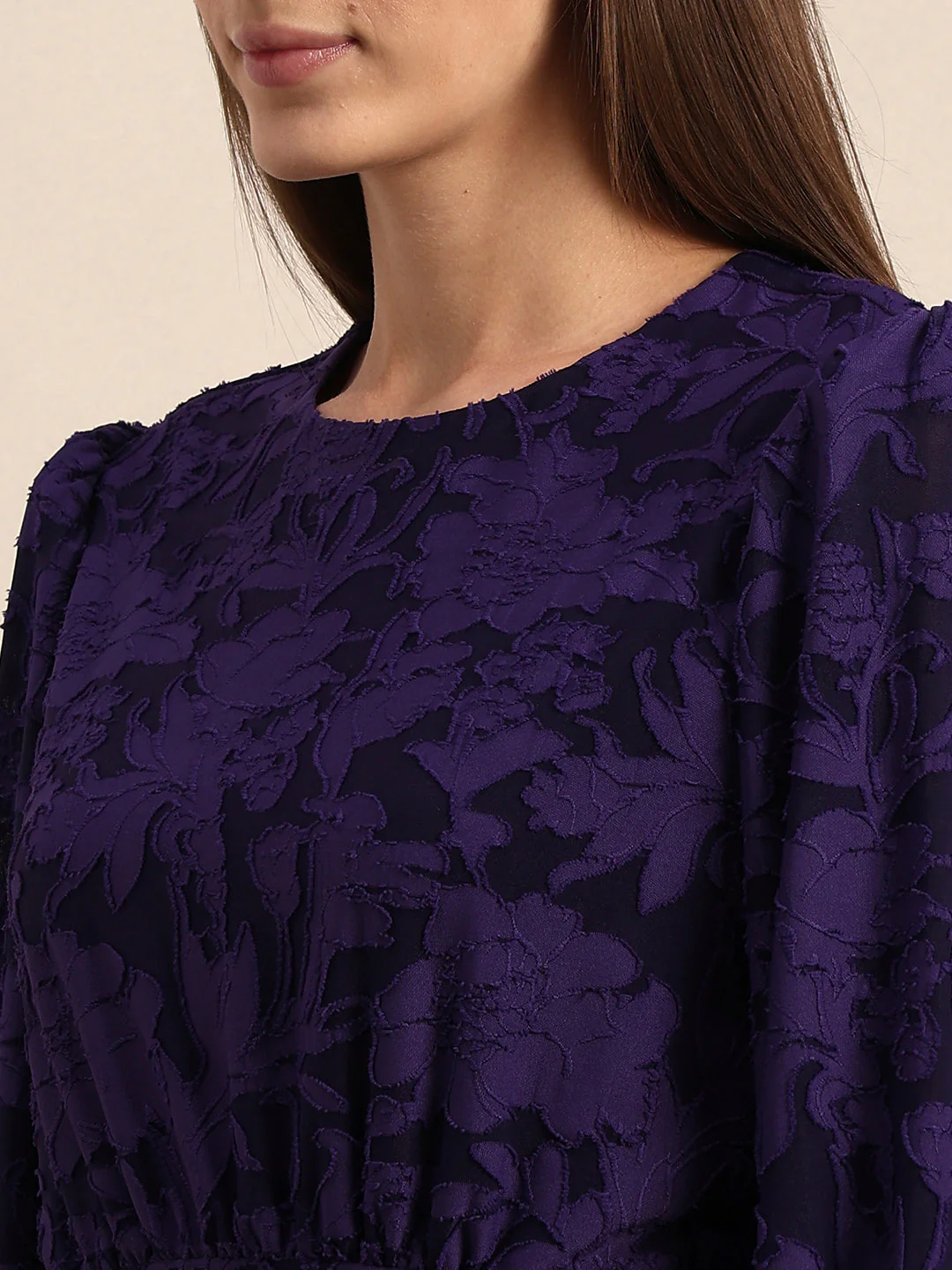 Textured Midi Dress - Image 6