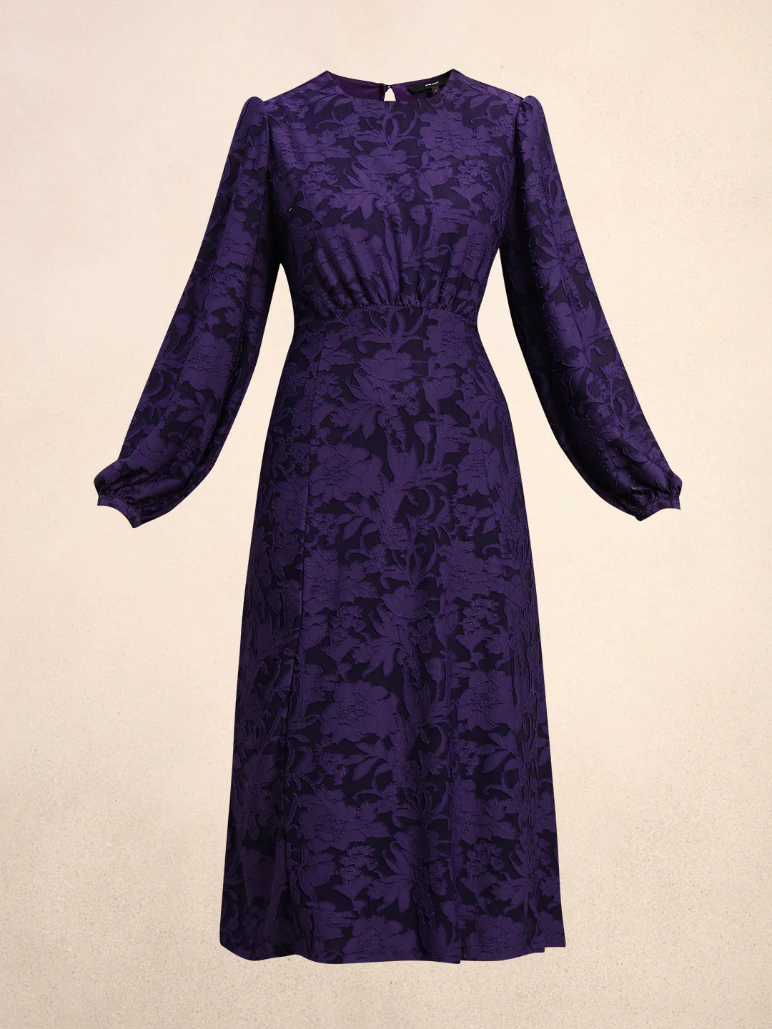 Textured Midi Dress - Image 7