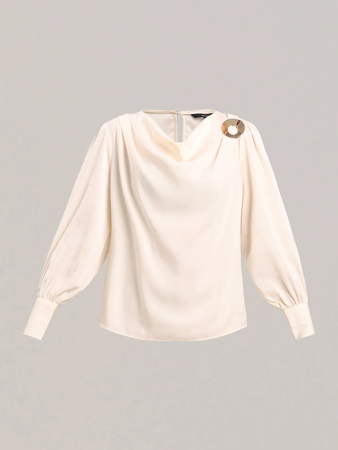 Ivory Draped Top - Image 7