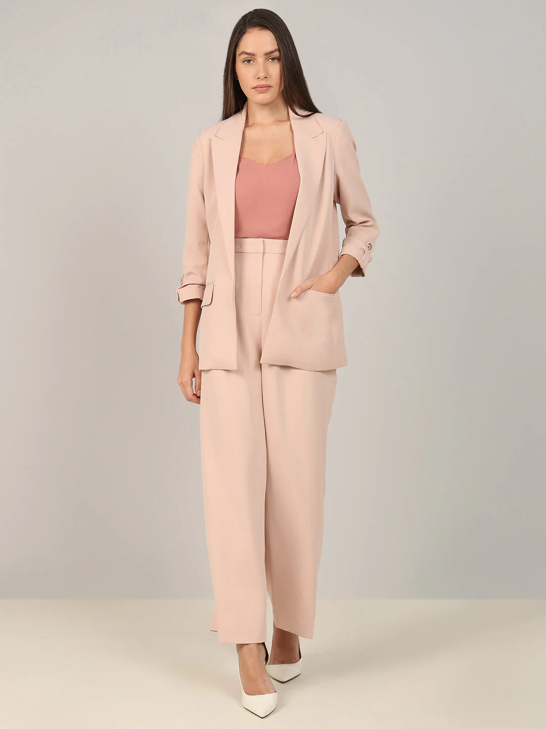 Pink Straight Fit Pants - Image 5