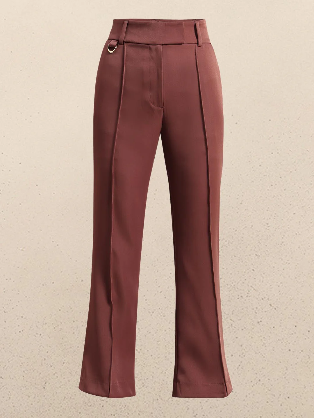 Plum Ankle Length Pants - Image 7