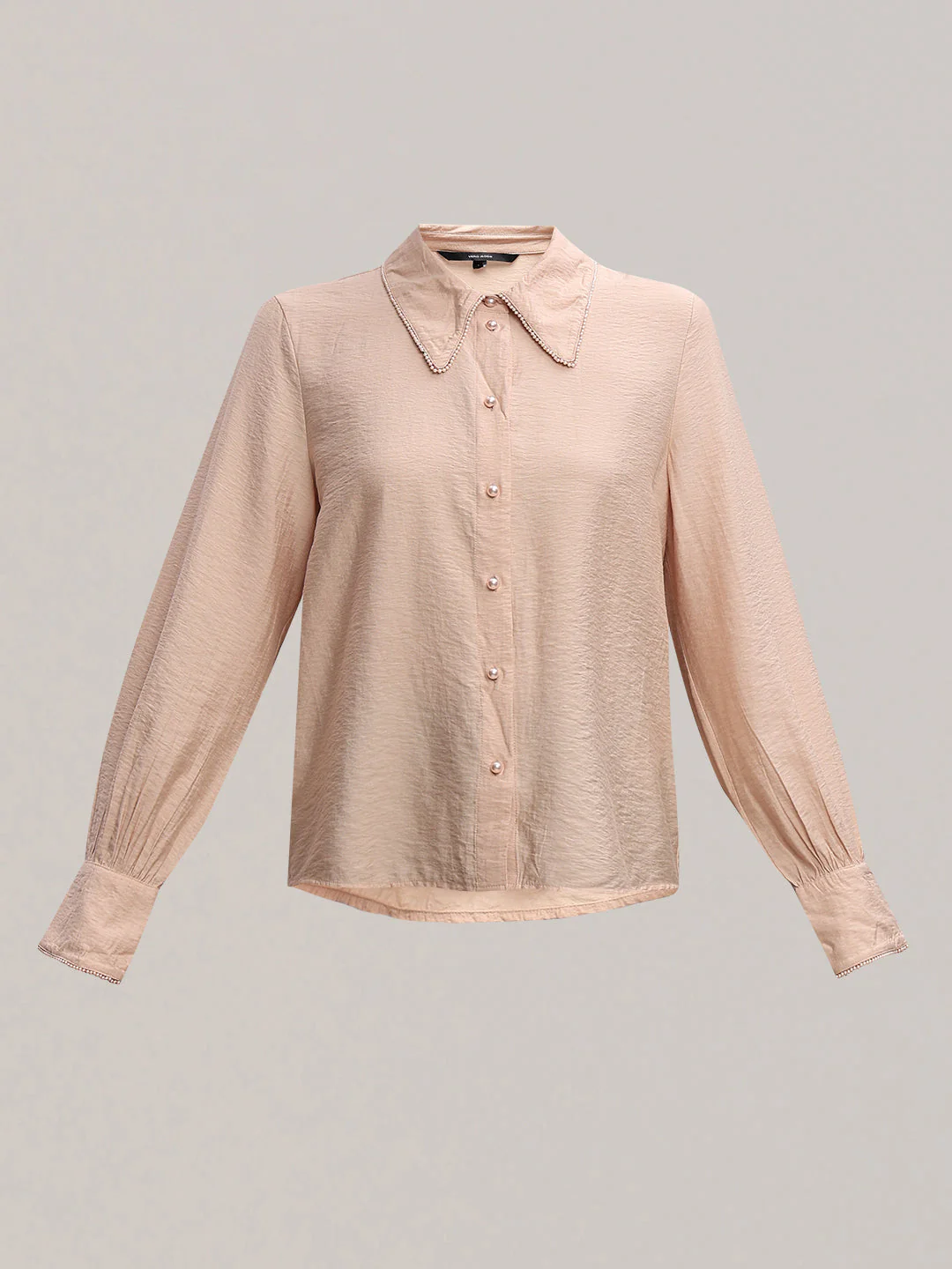 Classic Embellished Button-Down Shirt - Image 7