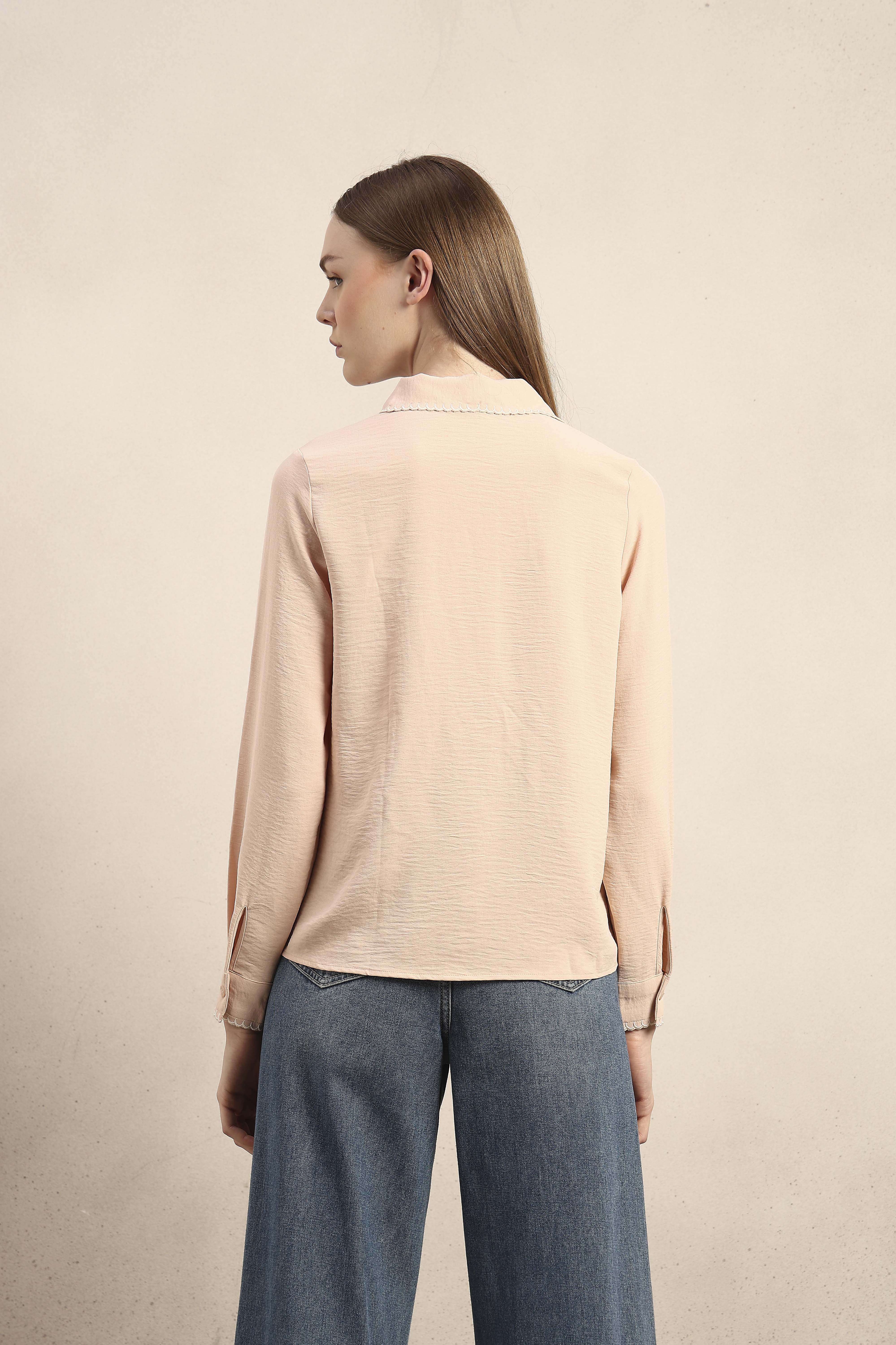 Scallop Collar Shirt - Image 10