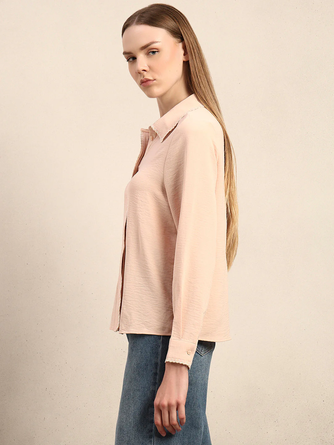 Scallop Collar Shirt - Image 3