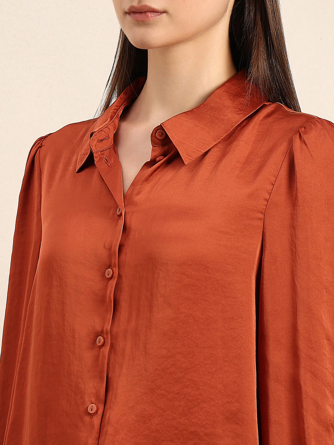 Rust Full Sleeves Shirt - Image 8