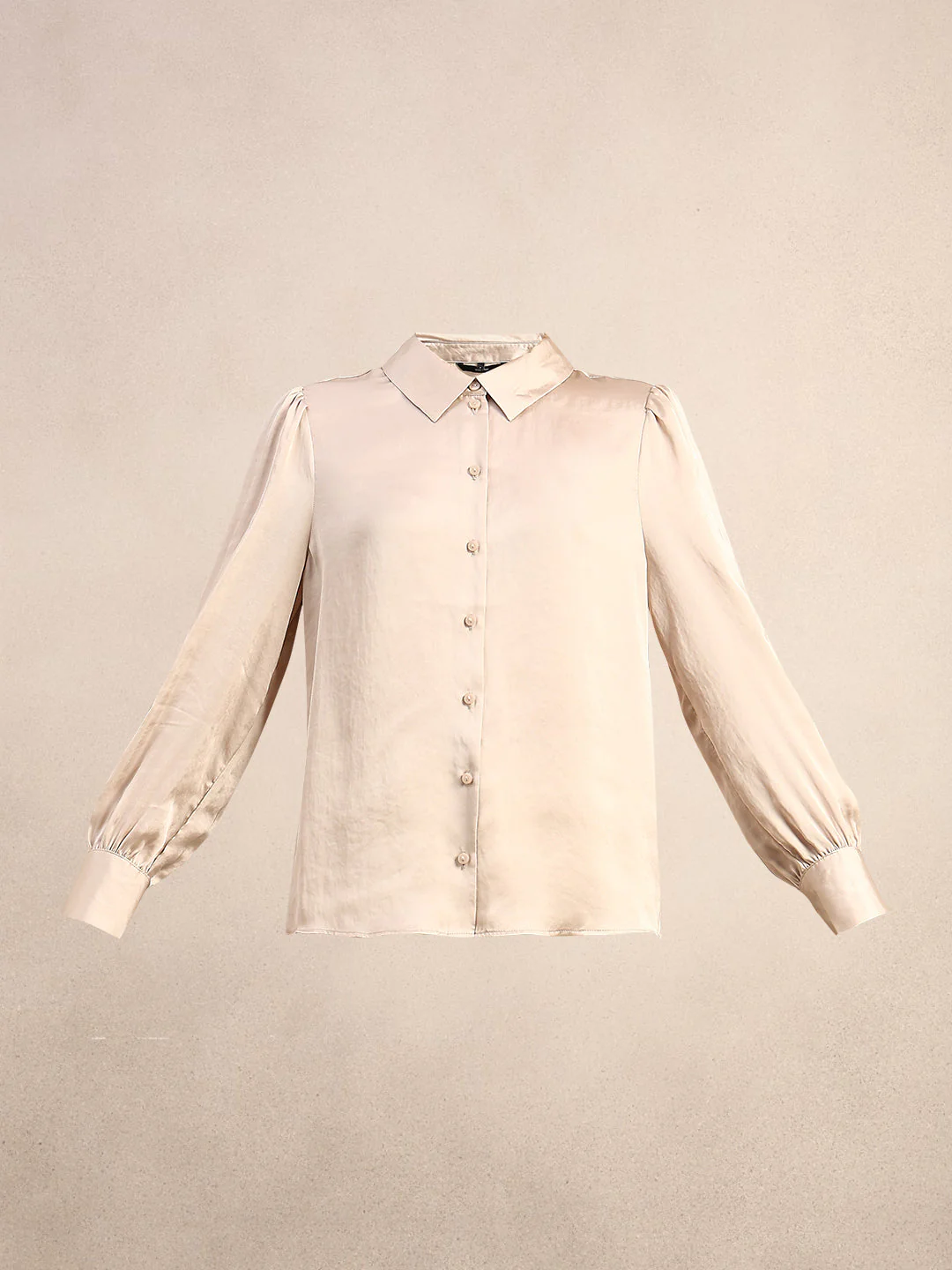 Beige Full Sleeves Shirt - Image 7