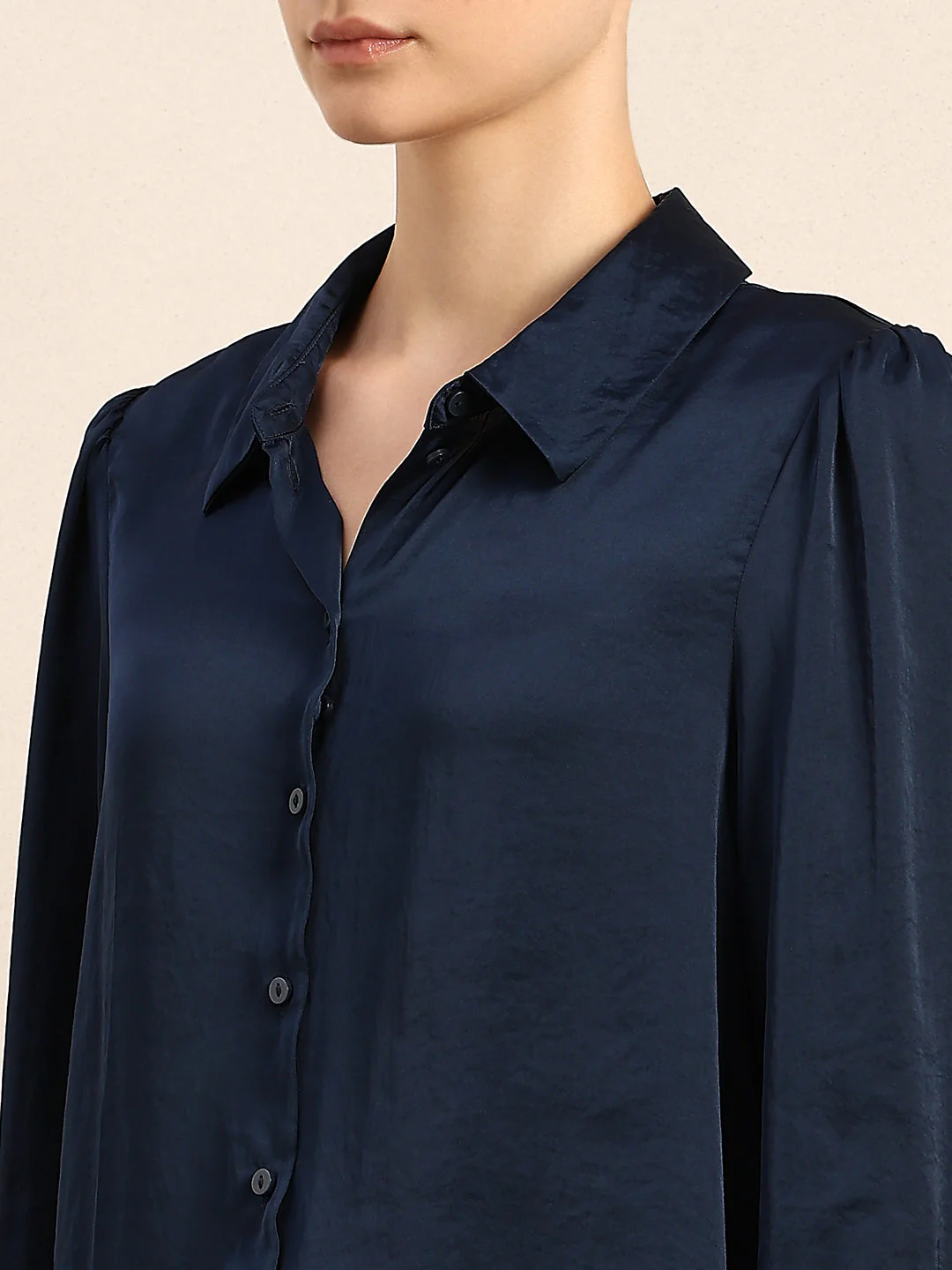 Blue Full Sleeves Shirt - Image 8