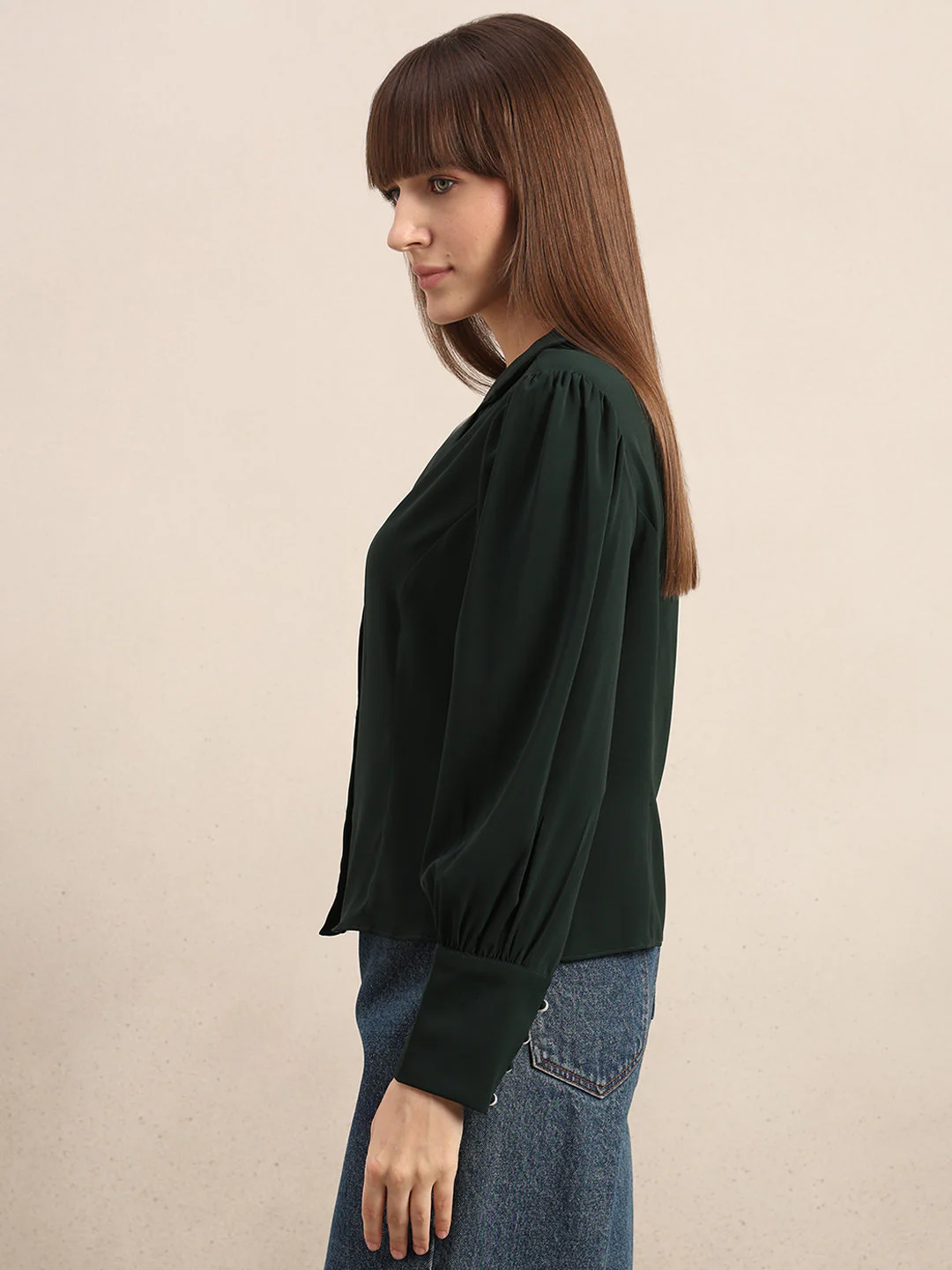 Puff Sleeves Shirt - Image 3
