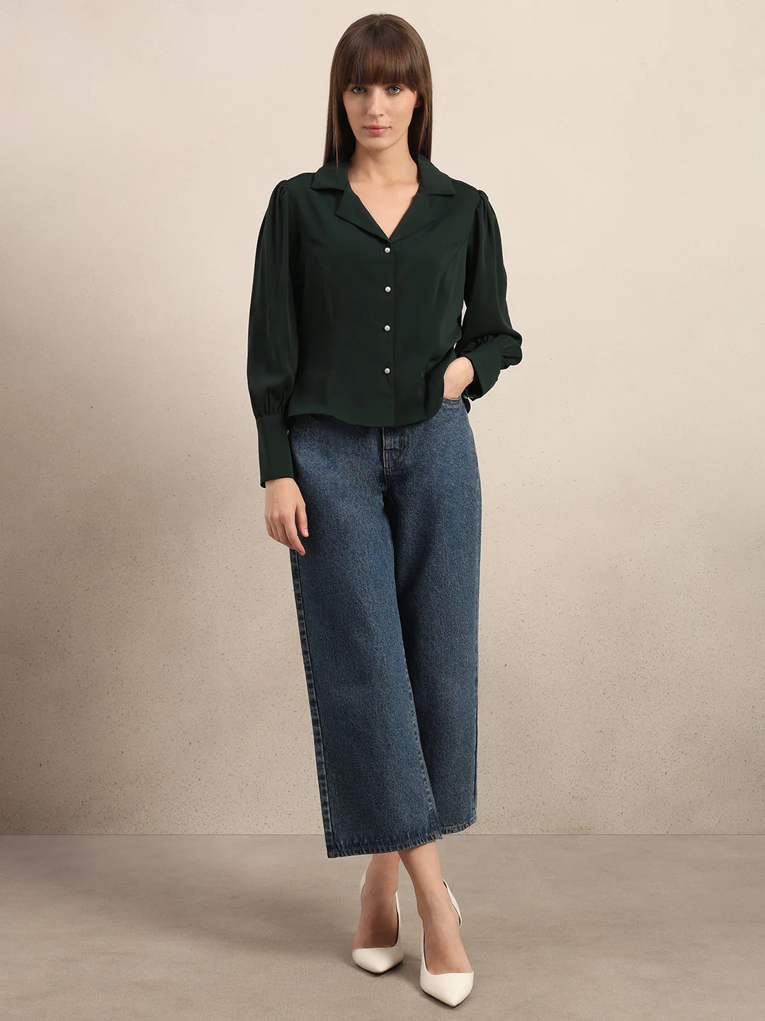 Puff Sleeves Shirt - Image 5