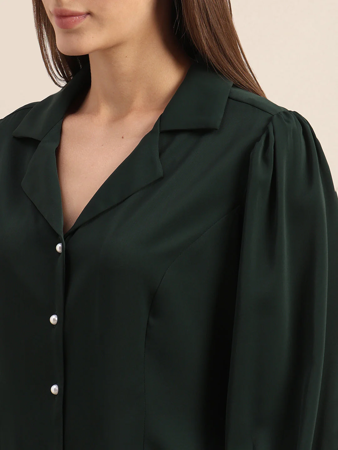 Puff Sleeves Shirt - Image 8