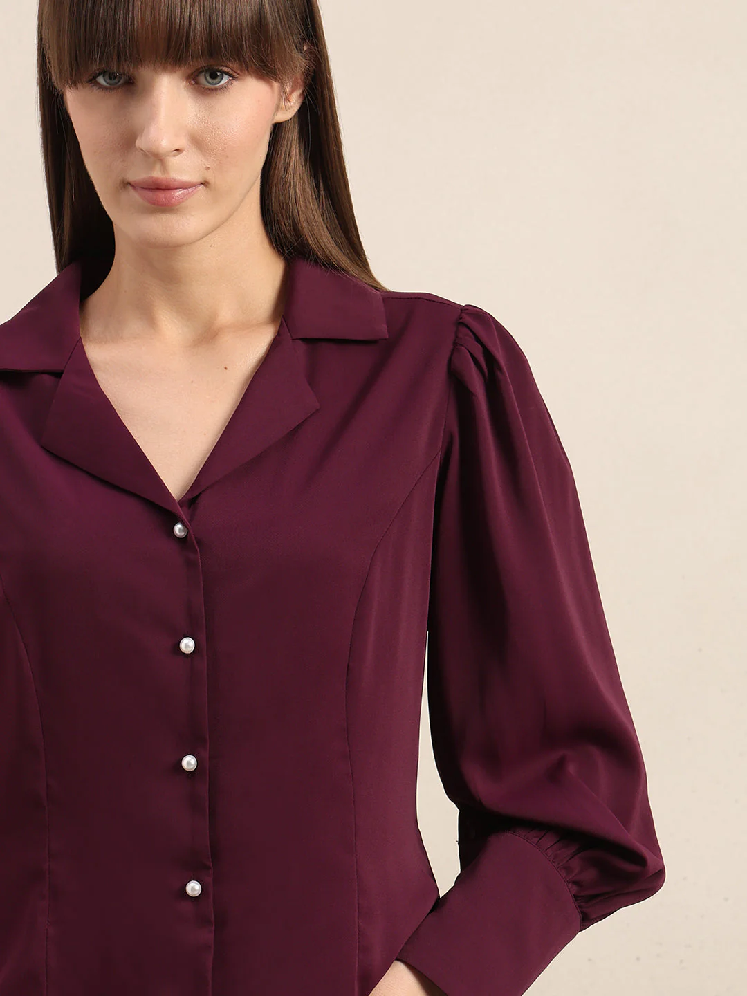 Cuff Sleeves Shirt - Image 6