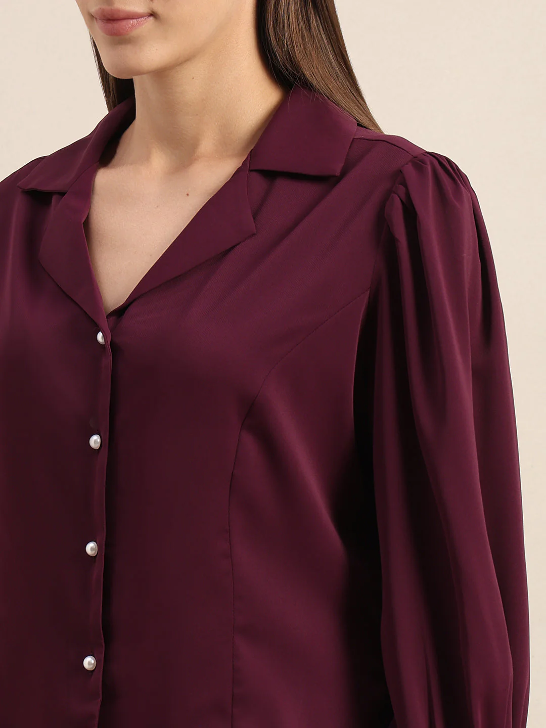 Cuff Sleeves Shirt - Image 8