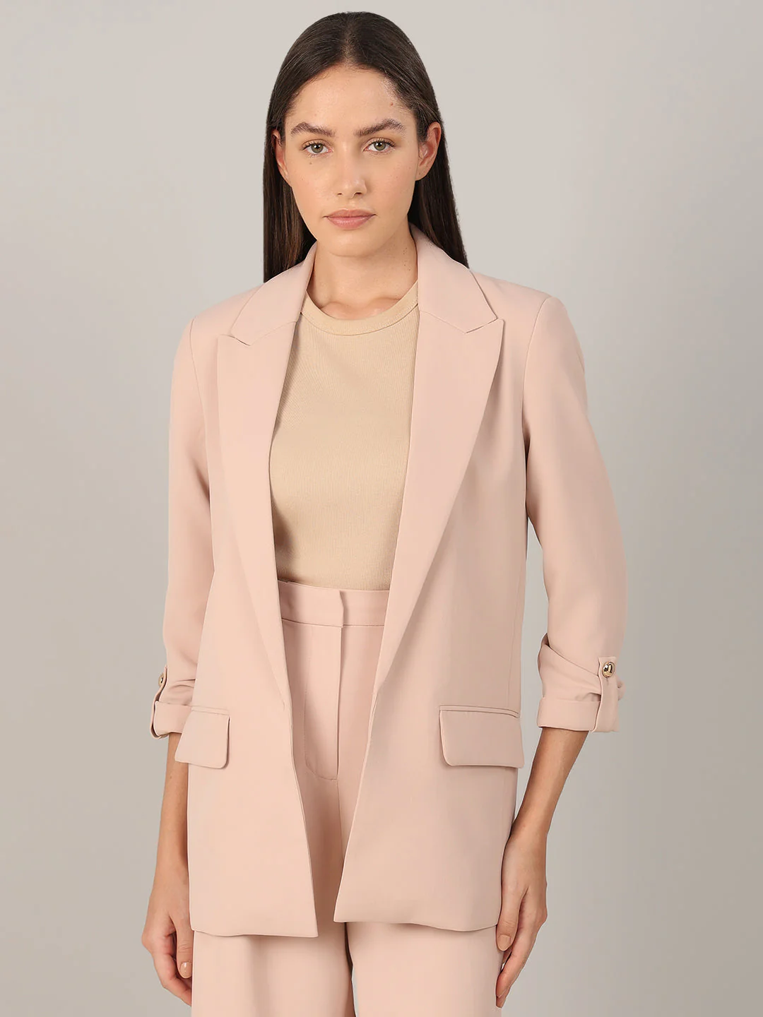 Pink Tailored Blazer - Image 2