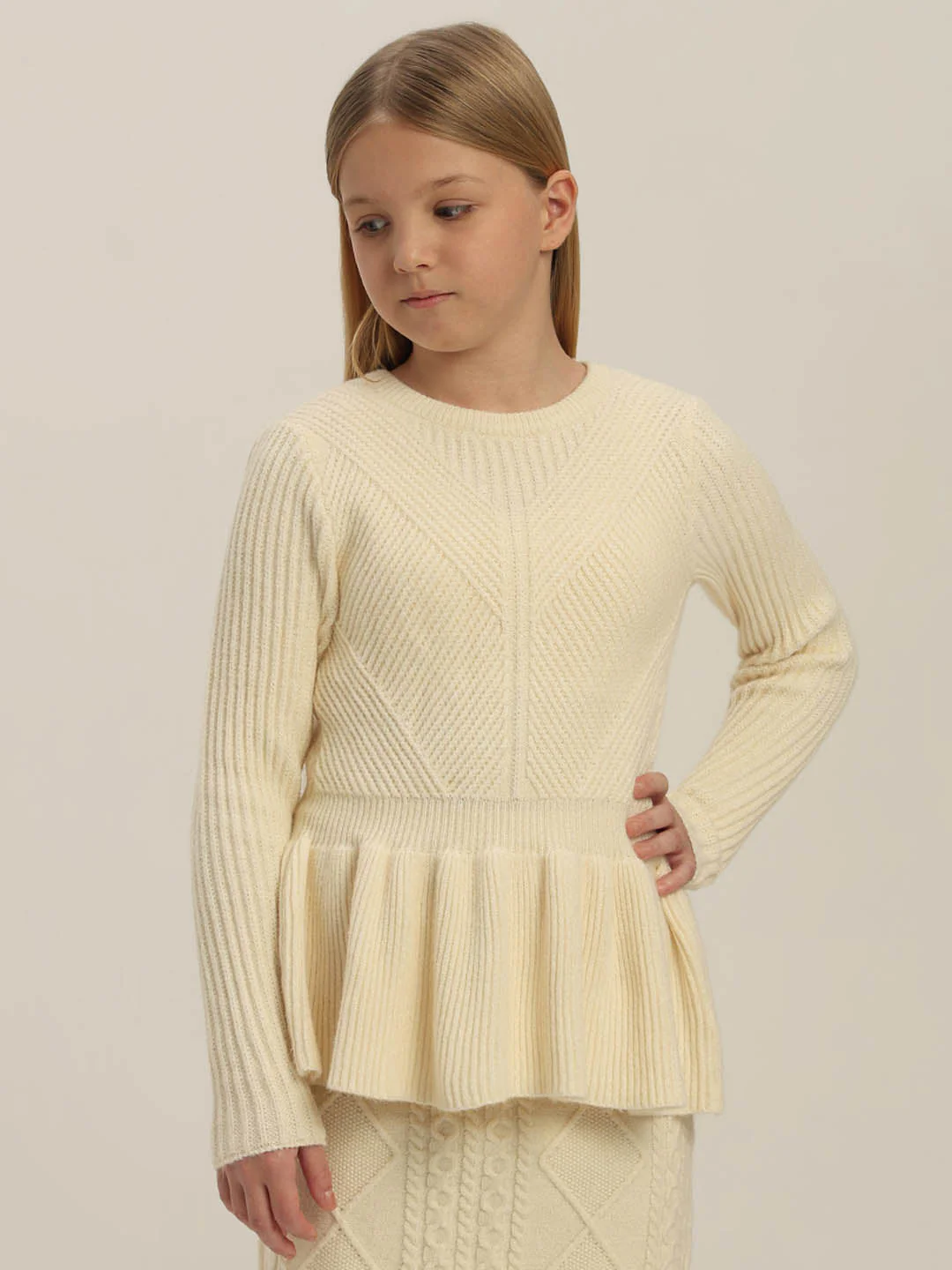 GIRLS Knitted Top - Image 2