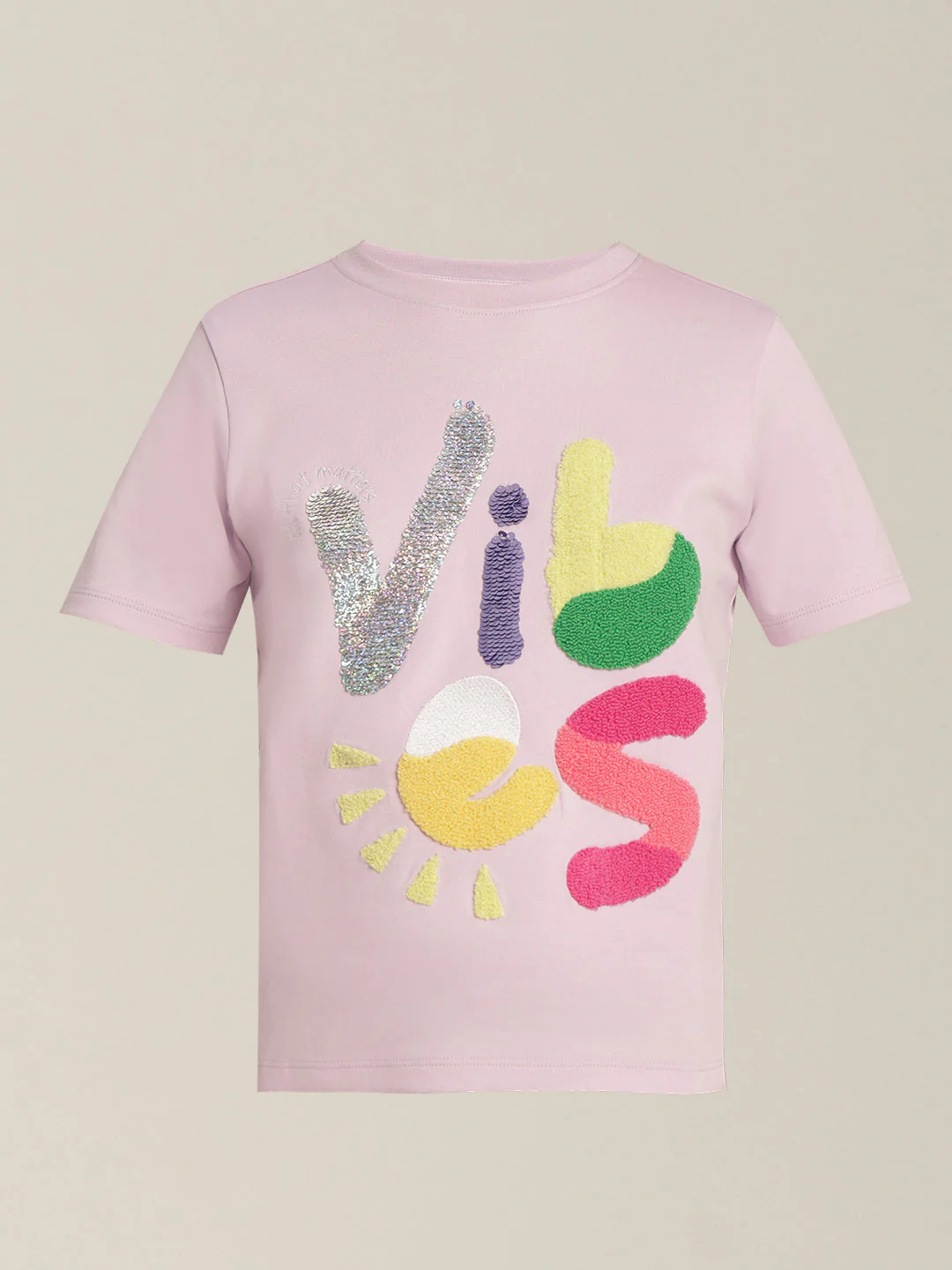 Girls Orchid Printed T-shirt - Image 7