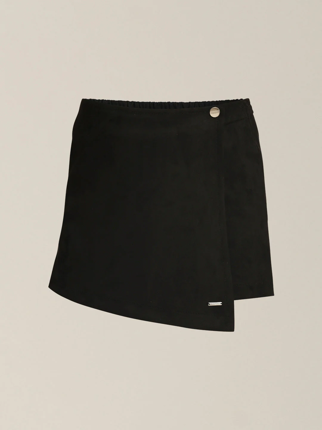 Girls Black Mini Skort - Image 7