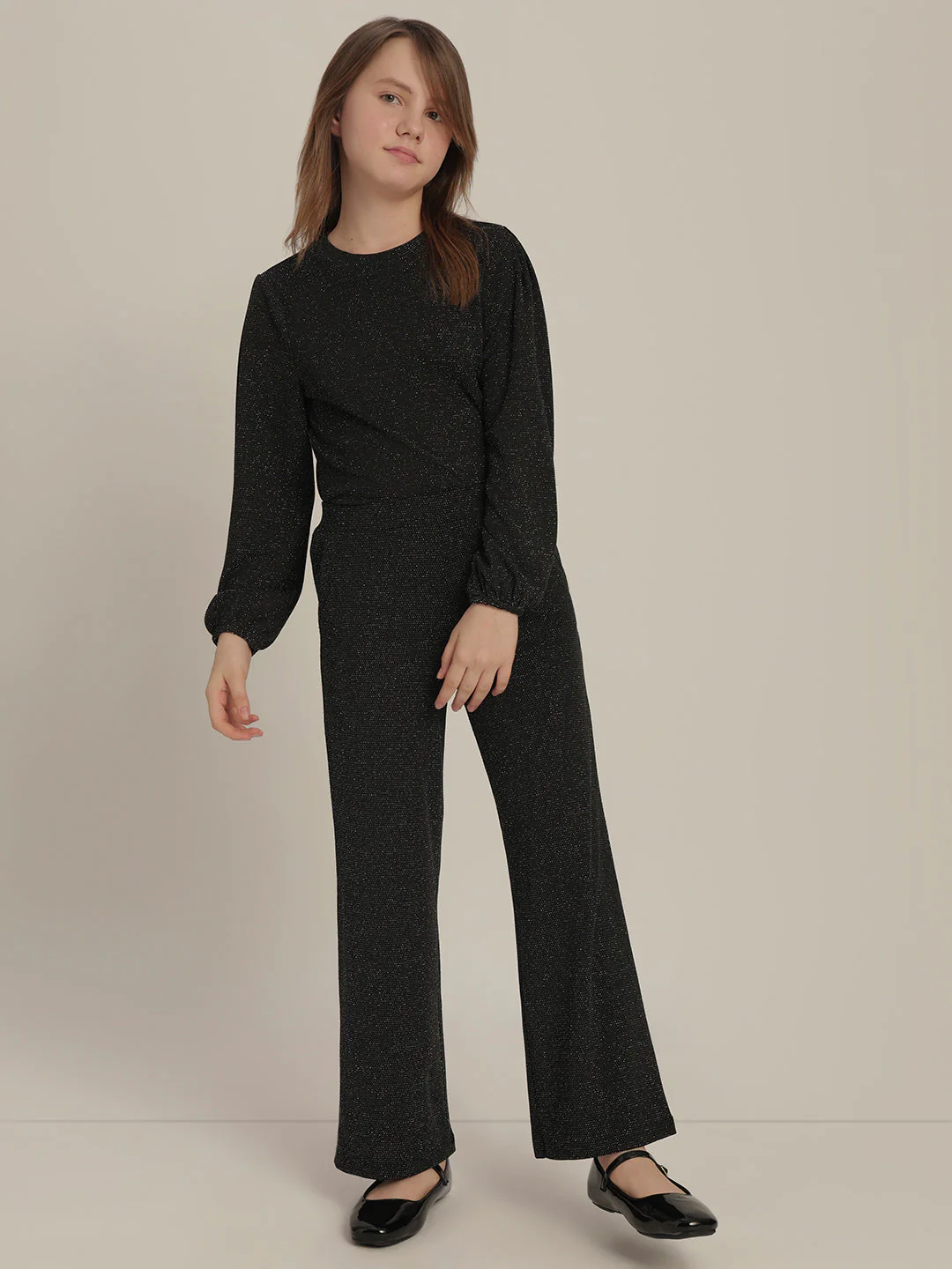 Girls Glitter Wide Leg Pants - Image 5