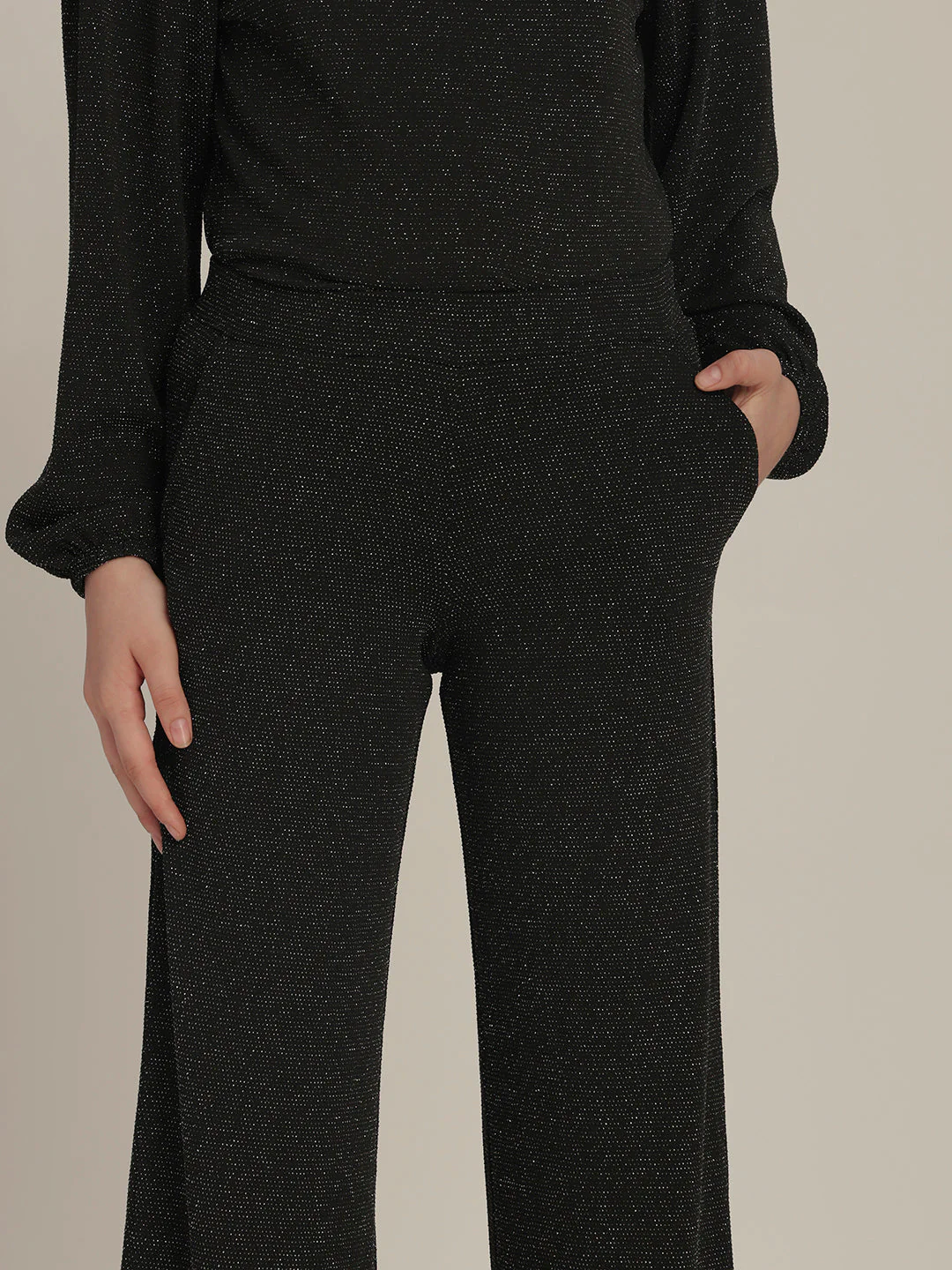 Girls Glitter Wide Leg Pants - Image 6