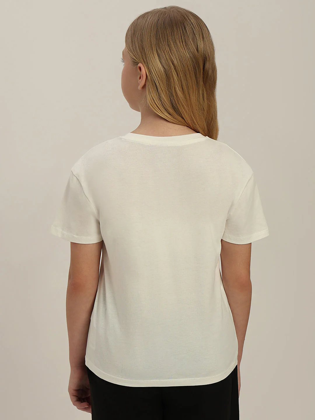 GIRLS White Embellished Top - Image 4