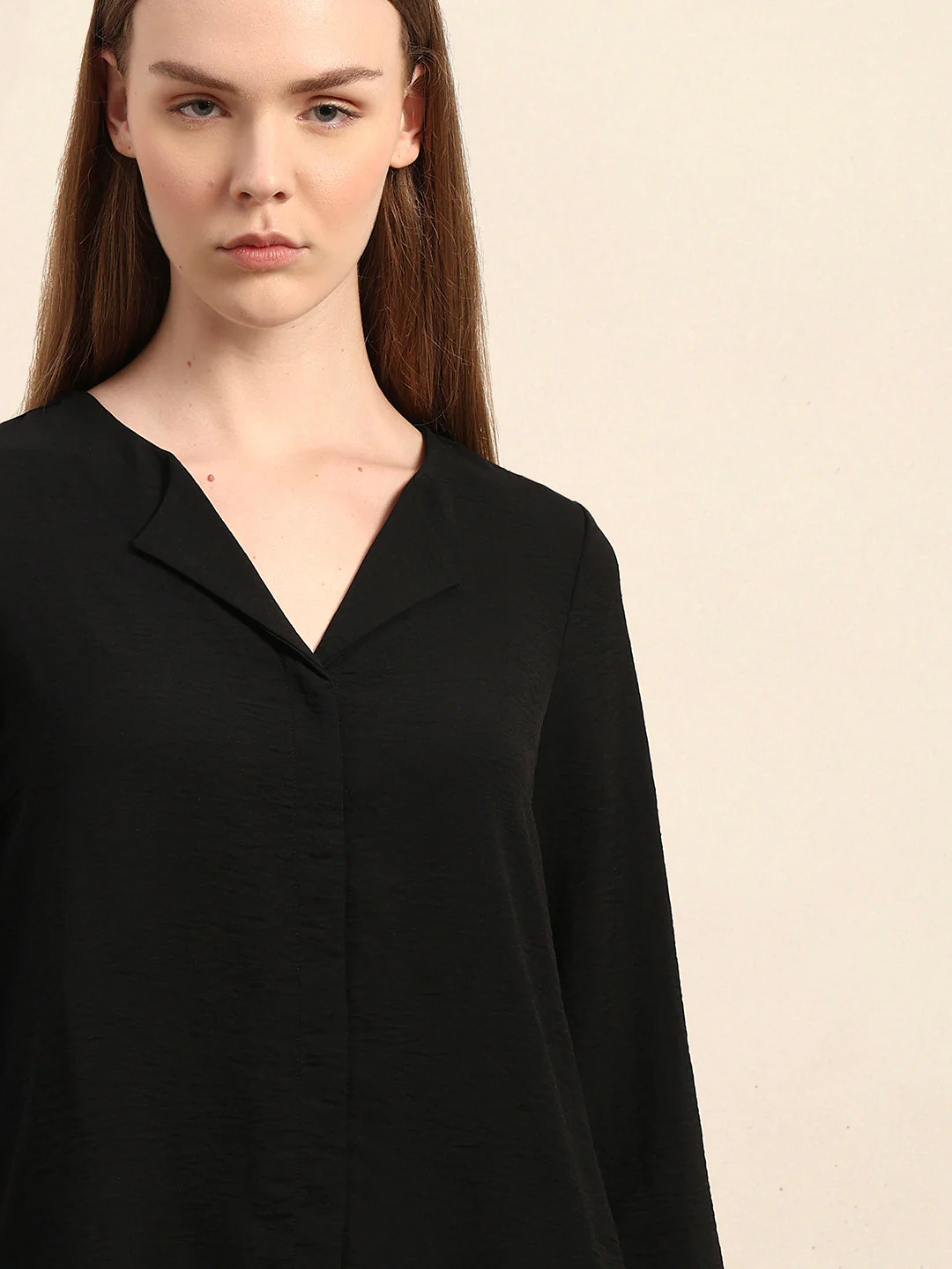 Black Lapel Shirt - Image 6