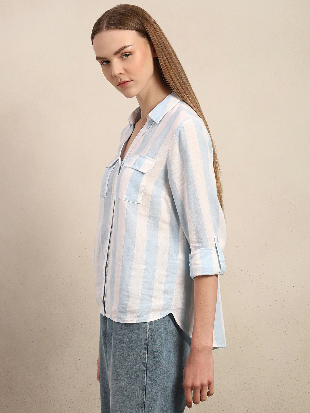 Striped Utility Shirt - Image 3