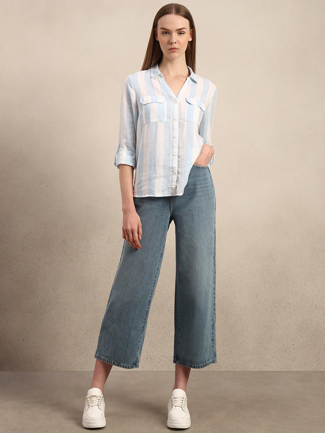 Striped Utility Shirt - Image 5