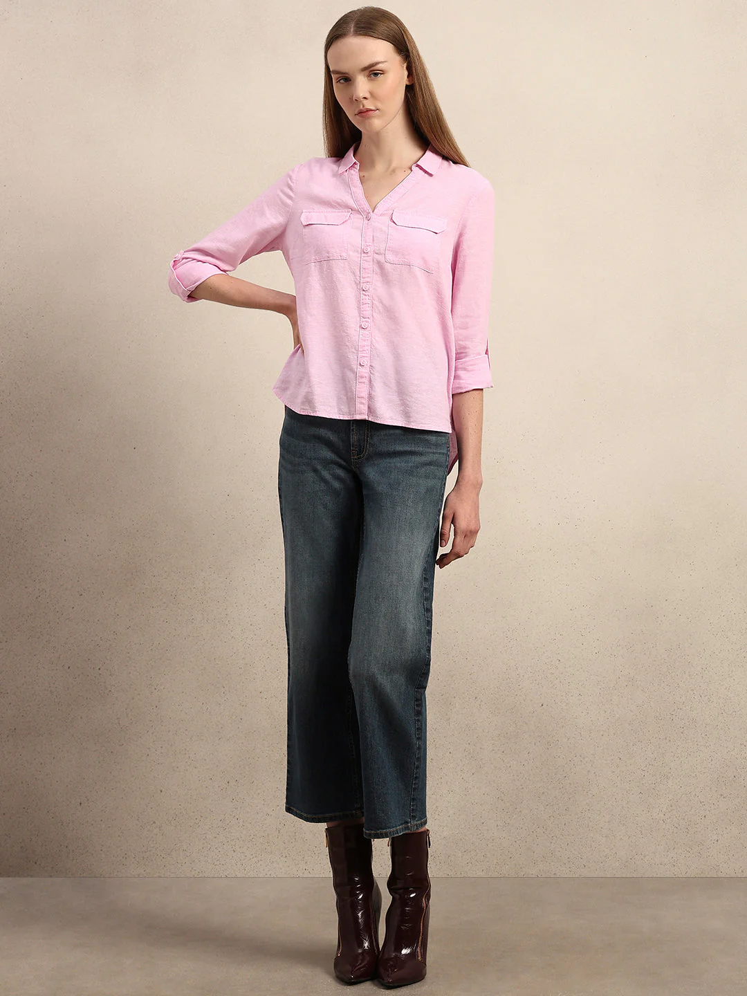 Pink Utility Shirt - Image 5