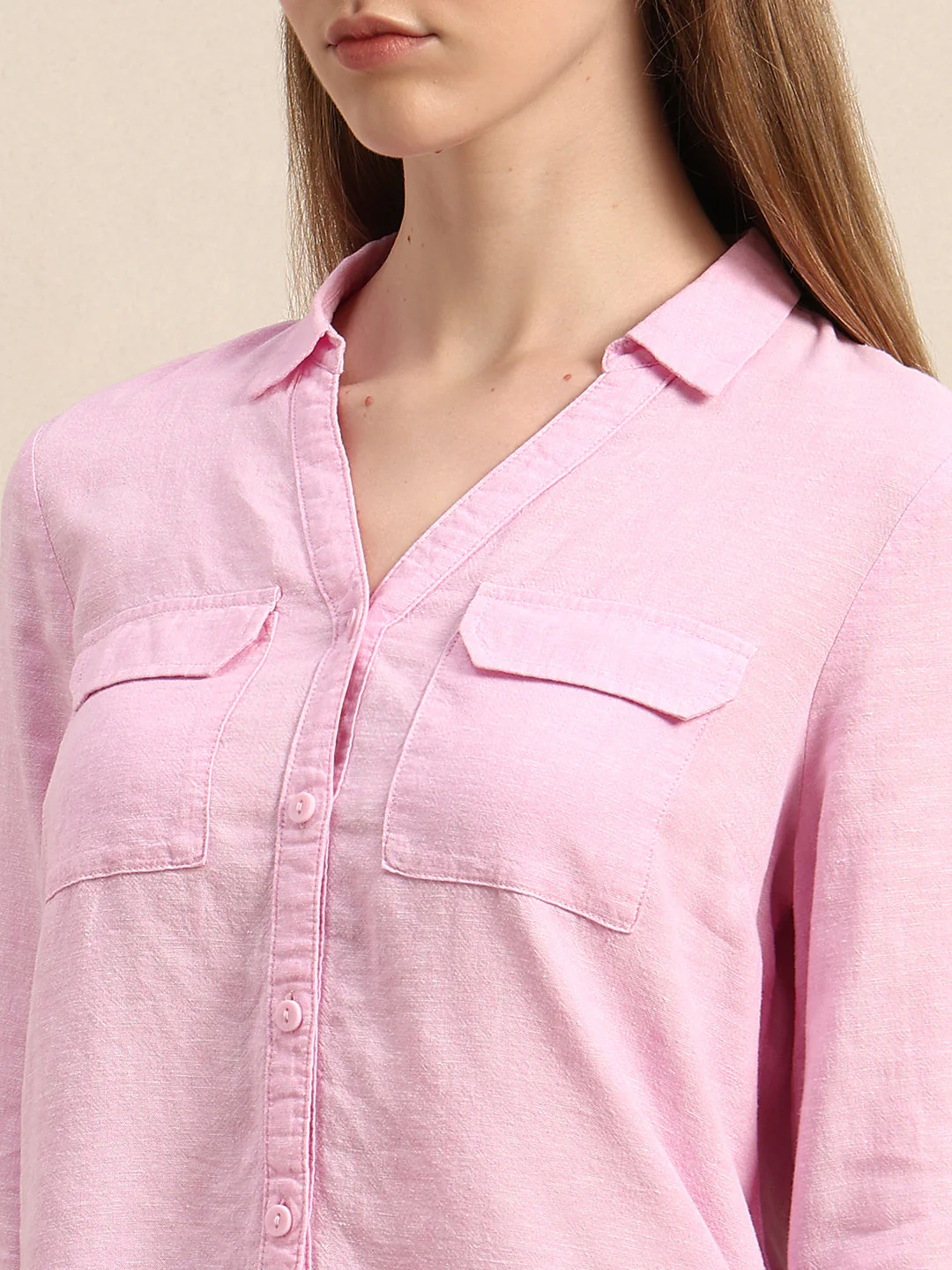Pink Utility Shirt - Image 8
