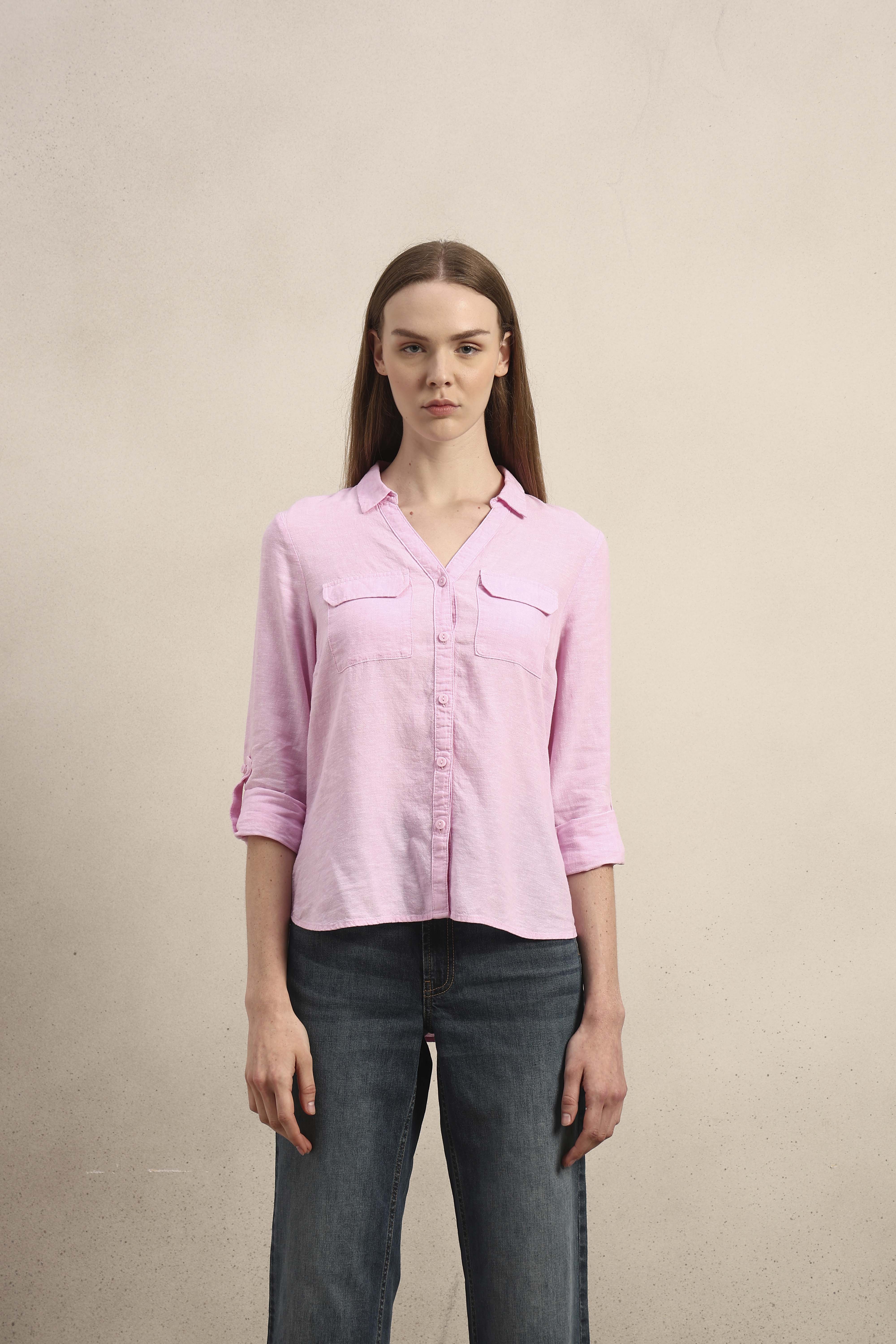 Pink Utility Shirt - Image 9