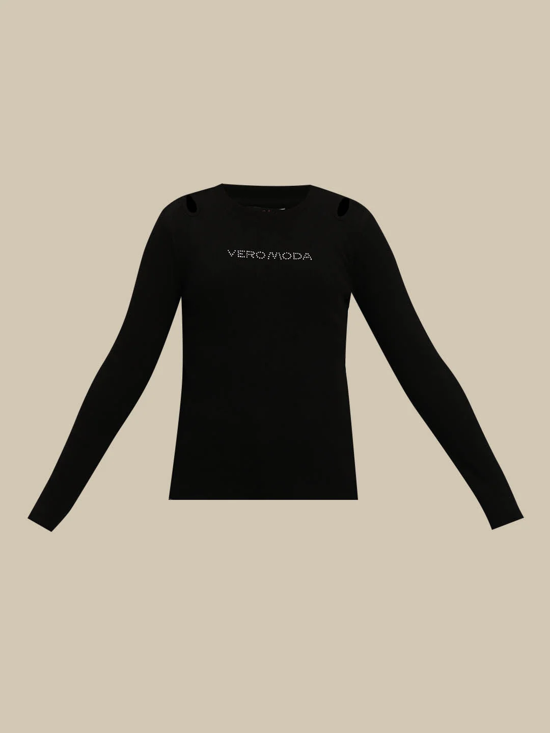 GIRLS Black Cut-Out Top - Image 7
