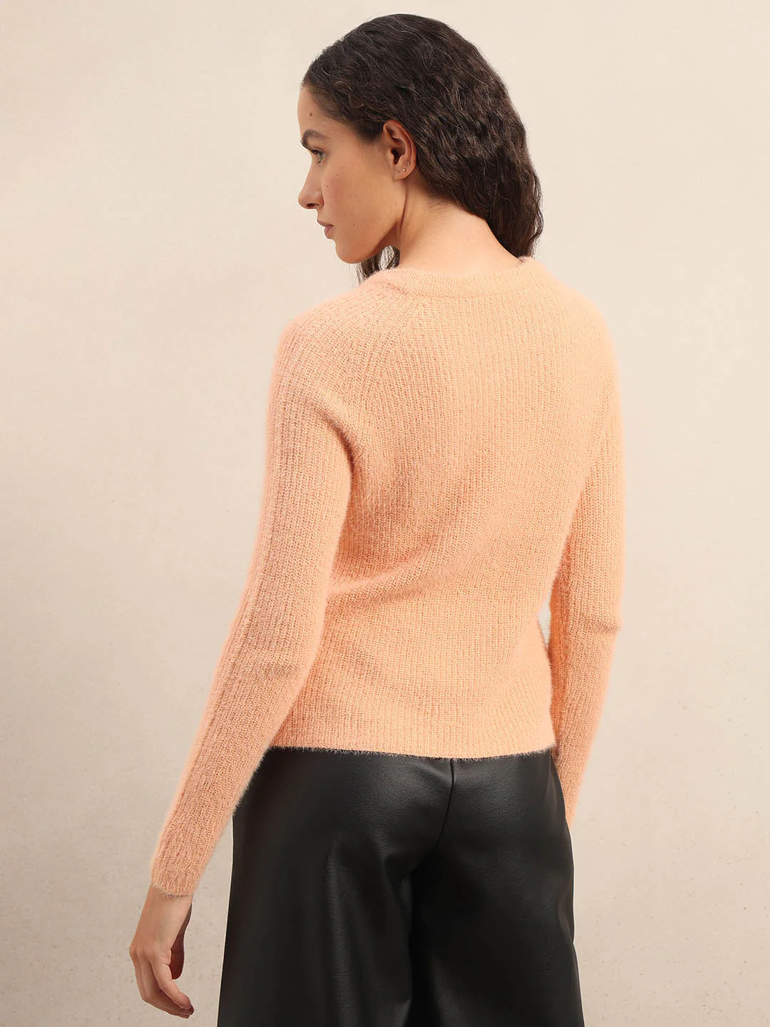 Shoulder Button Detail Pullover - Image 4