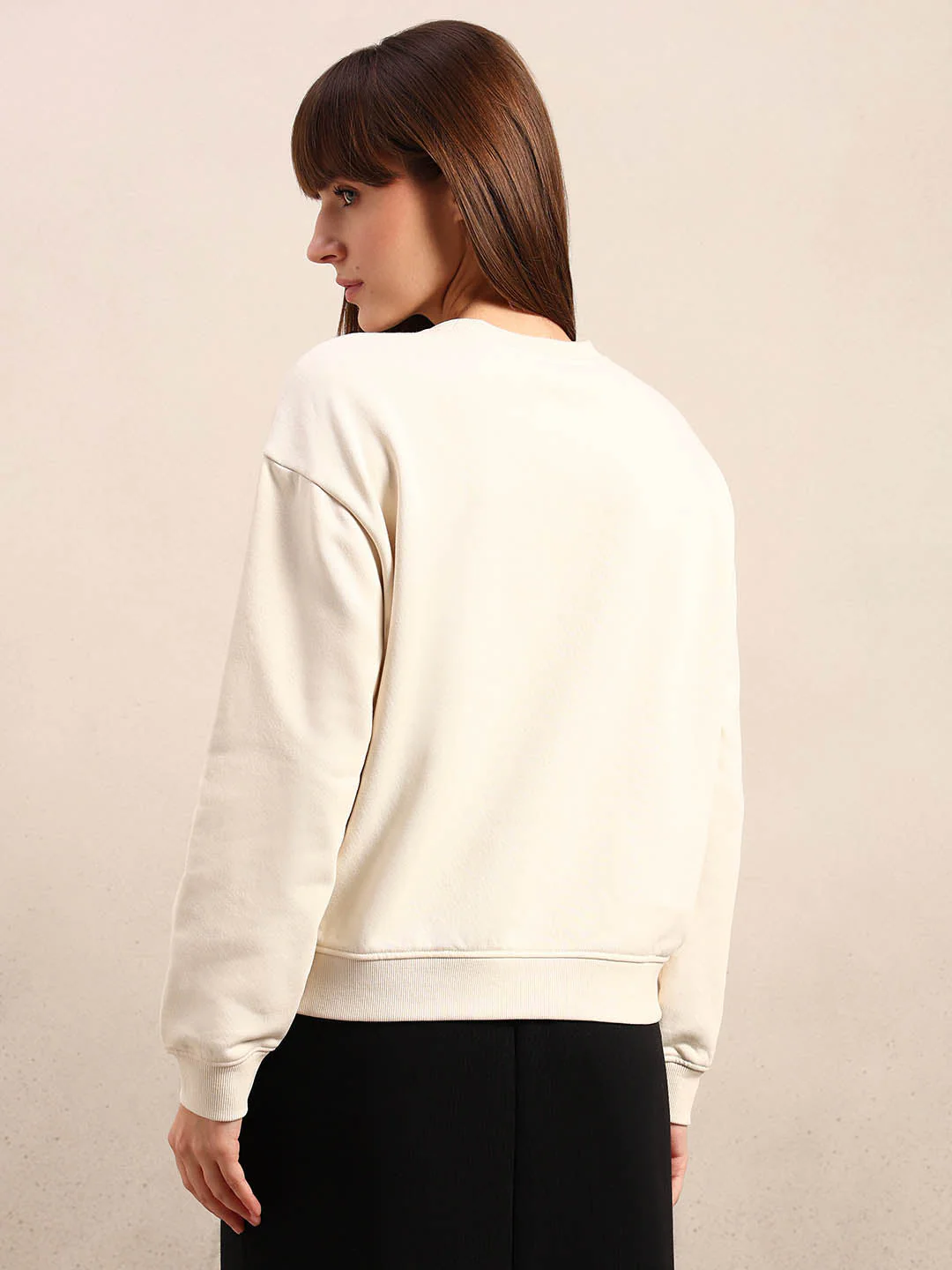 Floral Applique Sweatshirt - Image 4