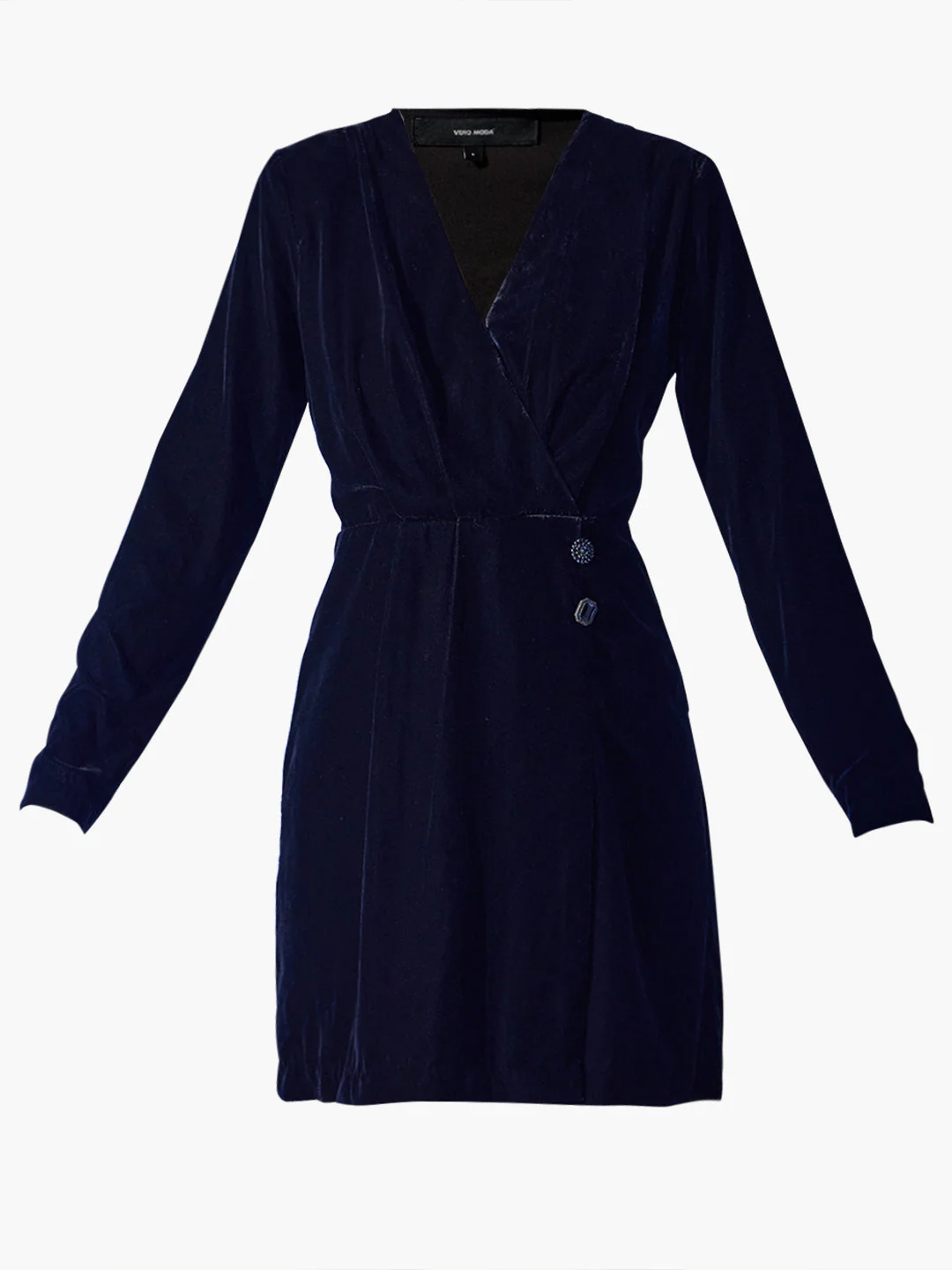 EDIT V-Neck Wrap Mini Dress - Image 7
