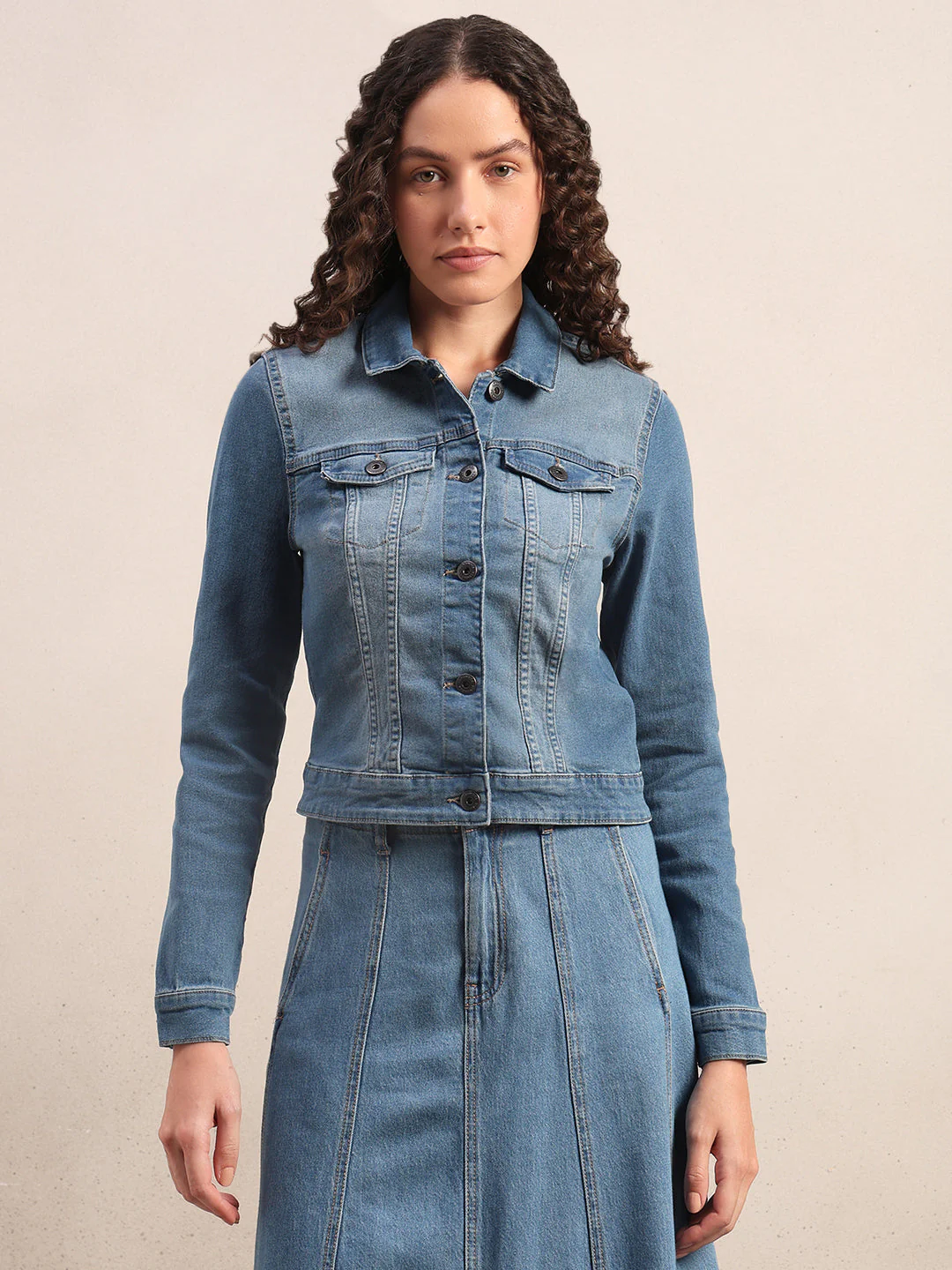 Blue Denim Jacket - Image 2