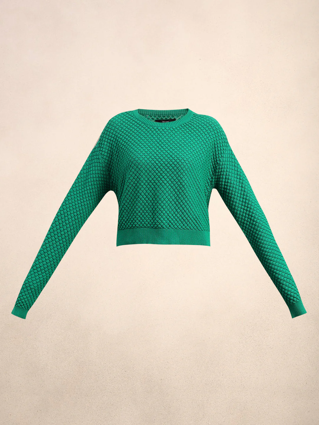 Textured Knitted Pullover - Image 7