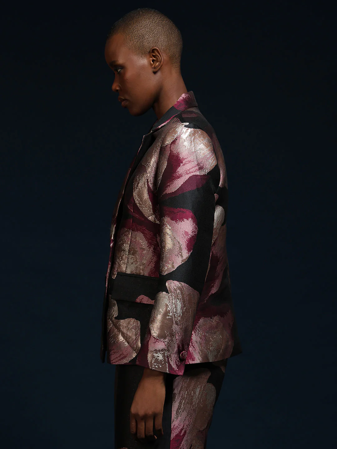 Marquee Floral Double-Breasted Blazer - Image 3