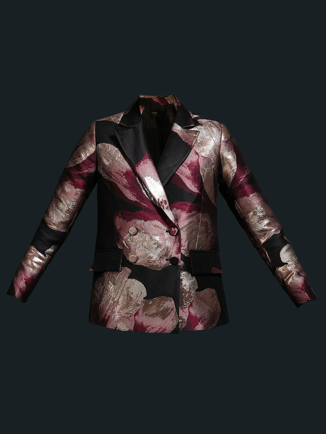 Marquee Floral Double-Breasted Blazer - Image 7