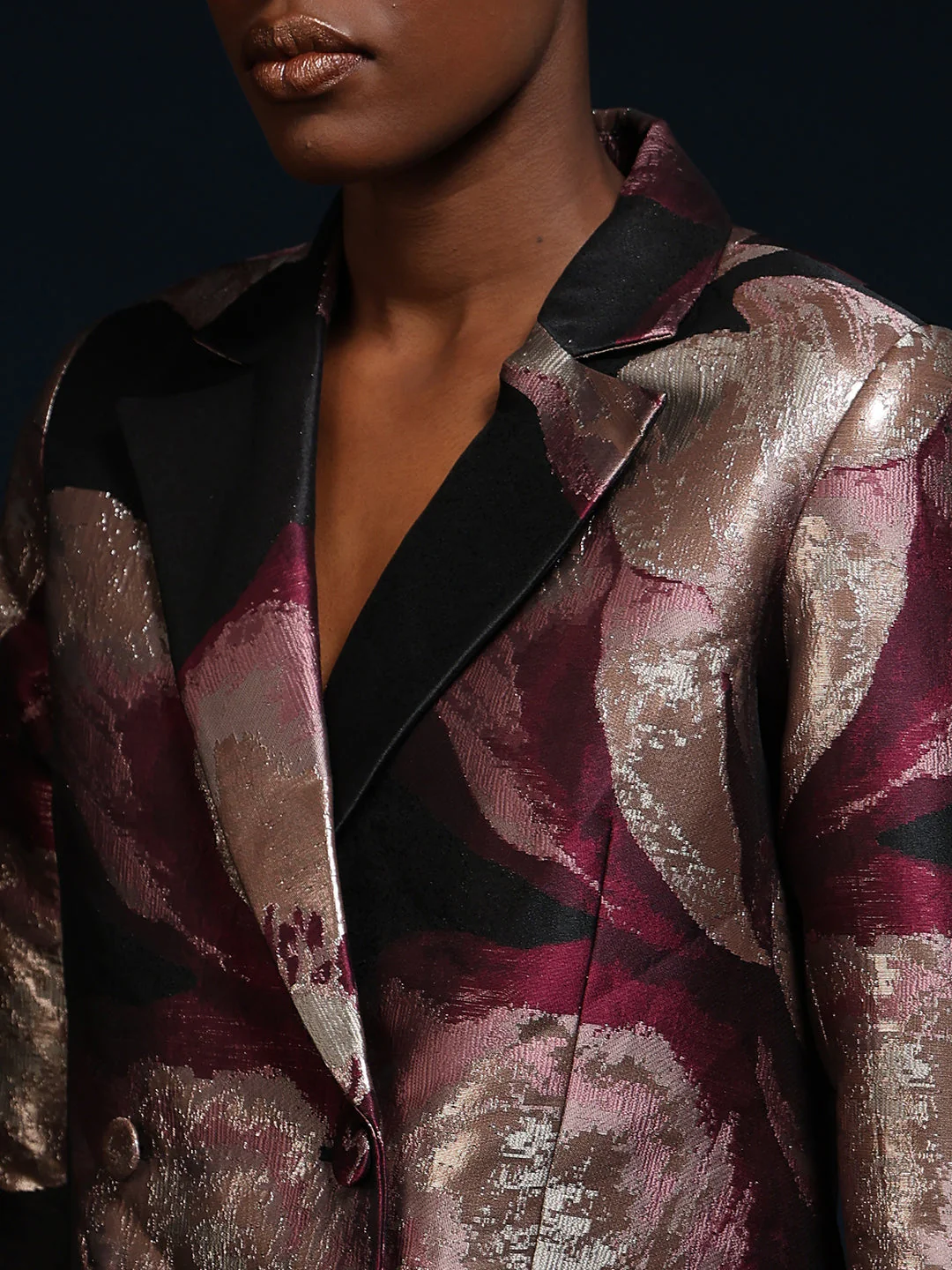 Marquee Floral Double-Breasted Blazer - Image 8